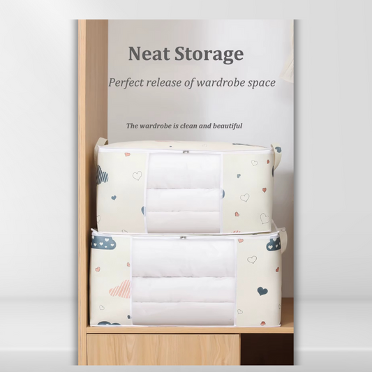 Bedding Storage Bags – Wardrobe Organiser for Your Cozy Linens