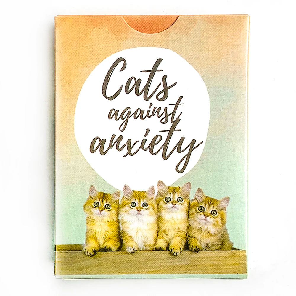 Anxiety Relief Card Deck - 50 Calming Self-Care Cards