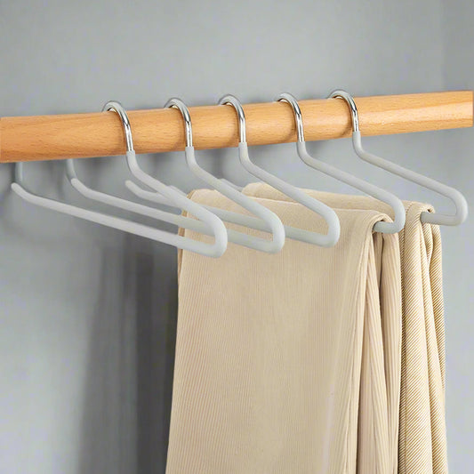 Hanging Pants Rack for Closet – Space-Saving & Foldable Organizer for a Serene Wardrobe