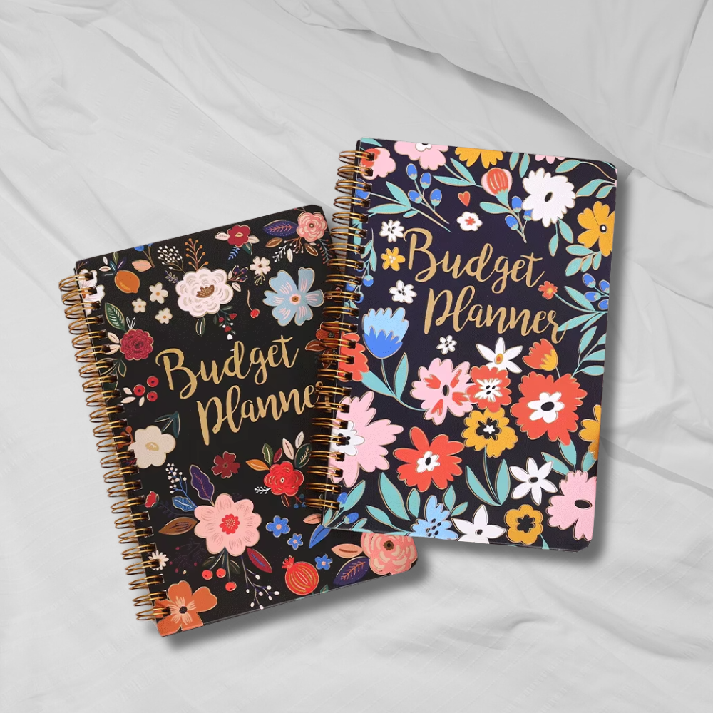 Undated Monthly Finance Planner for Mindful Spending & Calm Money Management